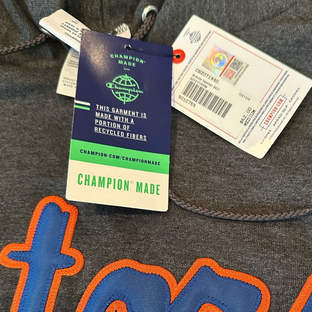 2025 NCAA CHAMPIONS University of Florida Gators Dark Gray Men's Hoodie Medium - Picture 5 of 7